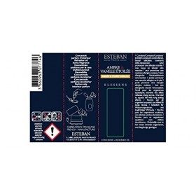 Concentré de Parfum Ambre et Vanille étoilée - ESTEBAN Collection ELESSENS