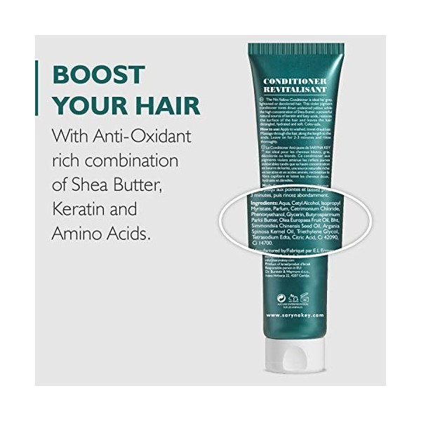 Saryna Key Conditionner Apres-shampooing Anti Jaunissement Unique Pro 180ml