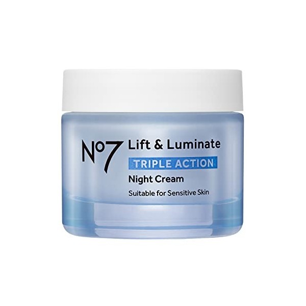 Boots No7 Lift and Luminate Night Cream, 1.6 Fl. Oz. by Boots