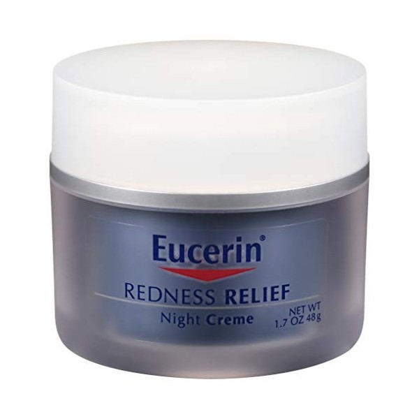 Eucerin Redness Relief Soothing Night CR?me, 1.7 Ounce
