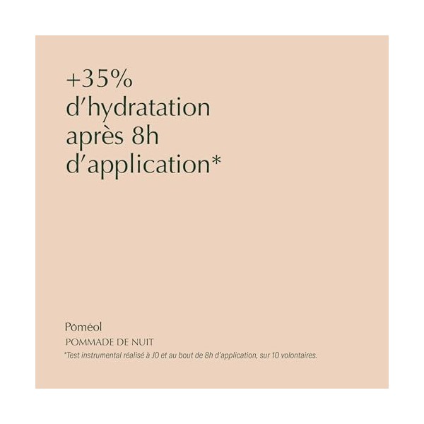 Cosmétique Pommade de Nuit ǀ Crème de Nuit Nutritive Hydratante visage ǀ Hydratation Intense ǀ Centella asiatica bio, Acide h