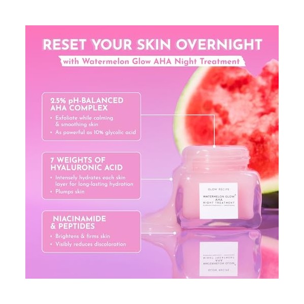 Glow Recipe Glow Recette Melon deau Glow Masque de sommeil 2.7oz / 80ml