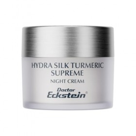 Doctor Eckstein Hydra Silk Turmeric Supreme Crème de nuit intense pour peaux exigeantes et stressées Hydratante 50 ml