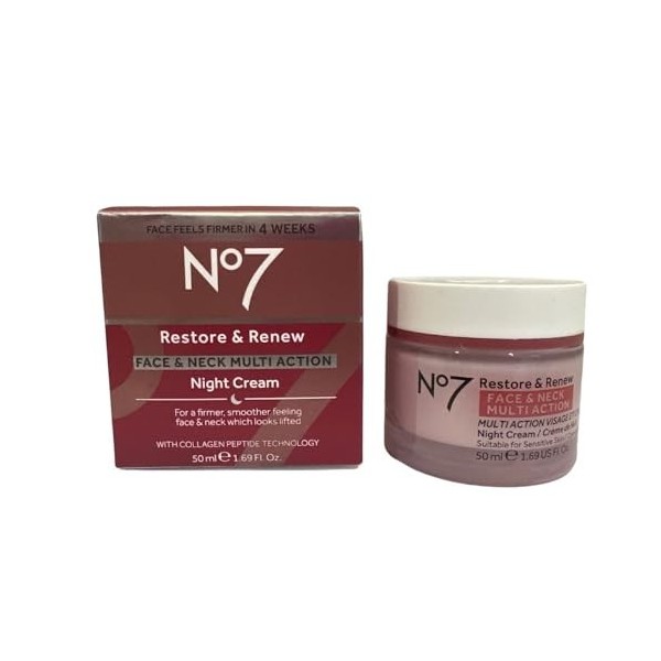 No7 Restore and Renew Night Cream - 1.6 oz by Boots