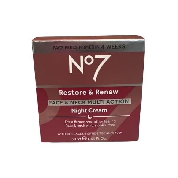 No7 Restore and Renew Night Cream - 1.6 oz by Boots