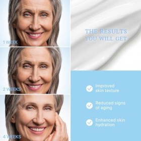 Soin hydratant jour et nuit avec acide hyaluronique et vitamine B