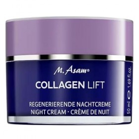 M. Asam Colagen Lift Crème de nuit régénérante 50 ml – Peau visiblement réparée pendant la nuit pour une peau soyeuse le ma