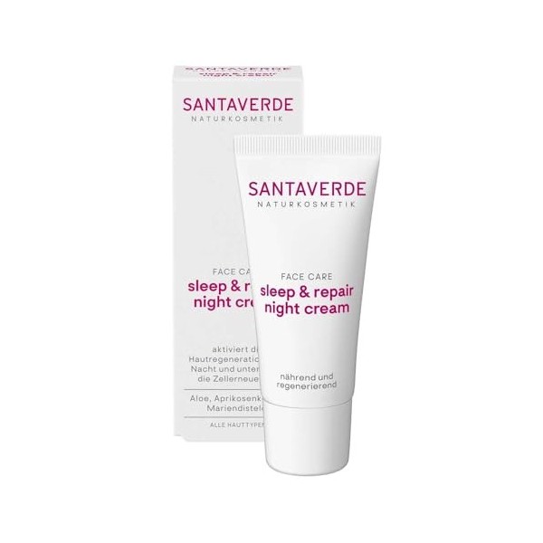 Santaverde Sleep & Repair Crème de nuit 30 ml
