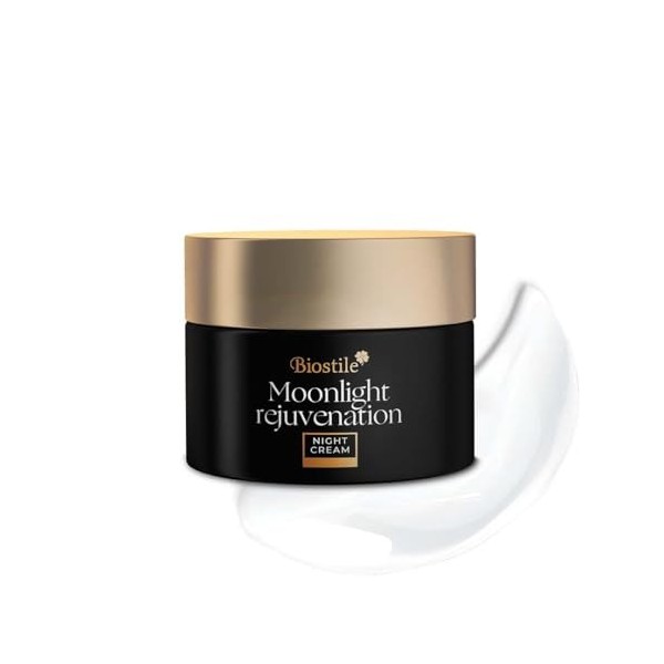 Biostile Moonlight Rejuvenation Crème de nuit anti-âge avec Siliphos et Ceramosides HP 50 ml
