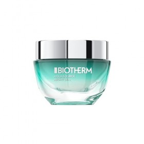 Biotherm, Aquasource Night Spa, Soin de Nuit Triple Effet, Réhydrate, Lisse & Apaise, Enrichie en Biotech Plankton, Tous Type