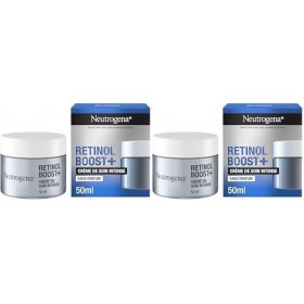 Neutrogena – Crème de Nuit Anti-Âge Intense Retinol Boost+ pot de 50 ml – Soin visage au rétinol pour combattre les signes 