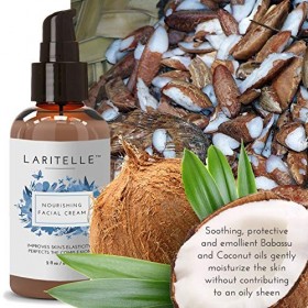 Laritelle Organic Facial Moisturizer 2 oz | Rejuvenating, Nourishing, Vitamins & Antioxidants-rich Day/Night Cream for Cellul