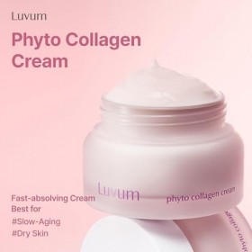 Luvum Crème au Collagène Végétal Anti-âge Crème de Nuit 50ml