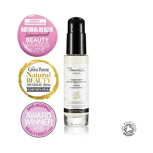 Nourish London Argan Skin Renew Moisturiser