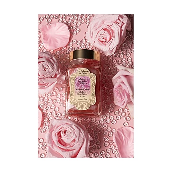 La Sultane de Saba - Baume de nuit ultra-nourrissant à la rose, 100ml - Voyage sur la route des Délices Crème Jour et Nuit