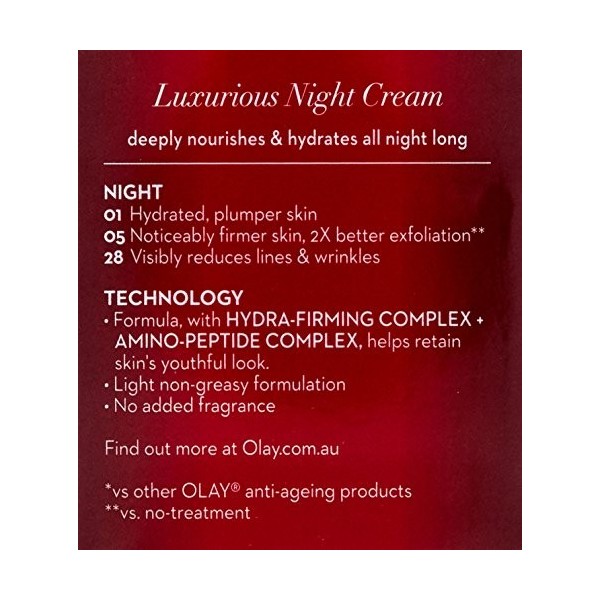 Regenerist Micro Sculpting Cream Night Advanced Anti-Ageing Moisturiser 50g
