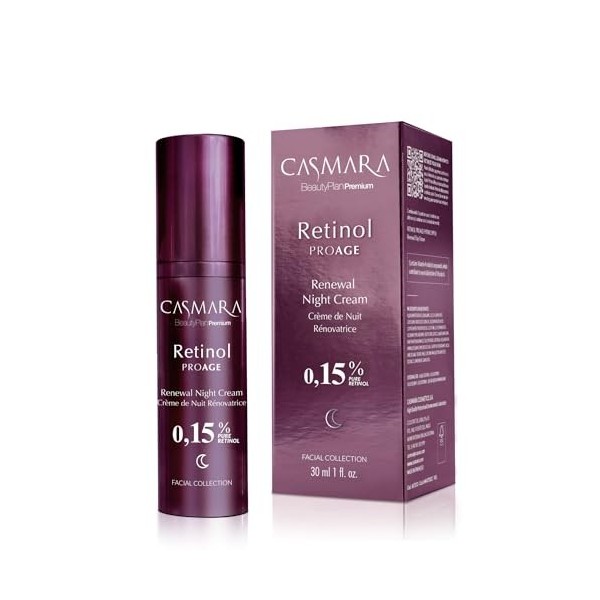 Casmara Retinol Proage Renewal Night Cream 0.30% 50ml
