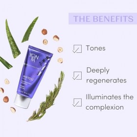 Yonka - PHYTO 52 Crème de Nuit - Routine du Coucher - Raffermit et Tonifie - Peau Plus Ferme et Éclatante - Hydrate et Régénè