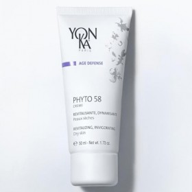 Yon-Ka Phyto 58 Crème Nuit Réparatrice pour Peaux Sèches 50ml - Purifie, Régénère et Illumine les Peaux Fatiguées - Efficacit