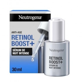 Neutrogena Trio Anti-Âge Retinol Boost - Rituel Complet Visage Sérum Nuit 30ml + Crème Jour 50ml + Crème Yeux 15ml 