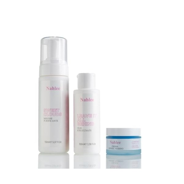 Kit Sweety Routine Visage pour un nettoyage complet hydratant et régénérant, protégeant la peau des agressions quotidiennes