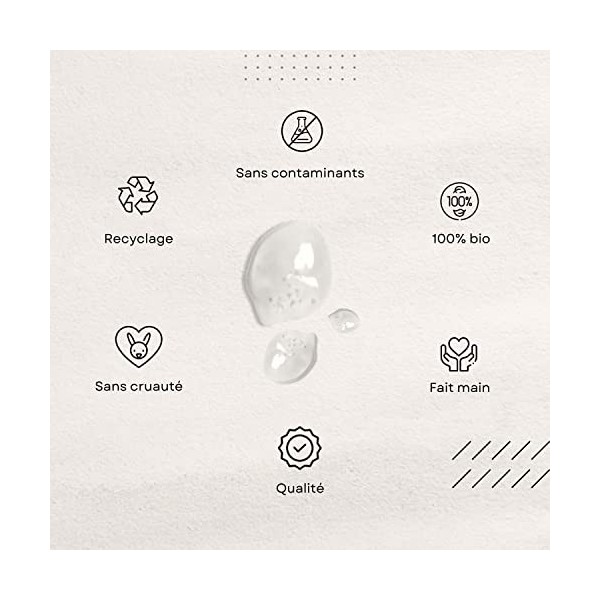 AOKlabs - Gel Nettoyant Visage et démaquillant naturel pour le visage avec des ingrédients naturels pour hydrater, adoucir et...