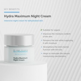 Crème hydratante DrChristine Schrammek Hydra Maximum Night Cream - 50 ml
