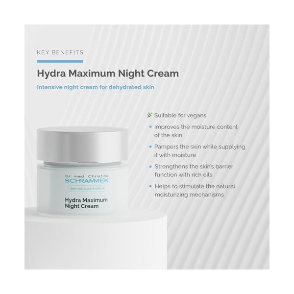 Crème hydratante DrChristine Schrammek Hydra Maximum Night Cream - 50 ml