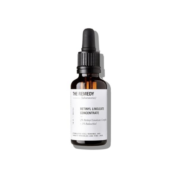 The Remedy Laboratories Retinyl Linoleate Concentrate – Sérum rétinoïde au bakuchiol pour affiner la texture de la peau et so