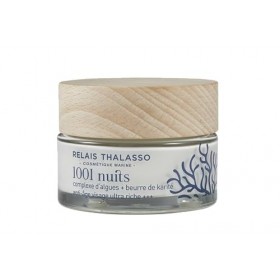 Relais Thalasso Cosmétique® Crème 1001 Nuits Anti-rides-Nourrit-Protège-Complexe aux 3 Algues+Karité – 50ml Naturalité : 95%