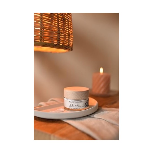 Relais Thalasso Cosmétique® Crème 1001 Nuits Anti-rides-Nourrit-Protège-Complexe aux 3 Algues+Karité – 50ml Naturalité : 95%