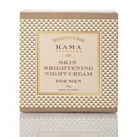 Kama Ayurveda Skin Brightening Night Cream for Men, 50g