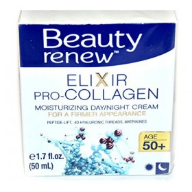 Beauty Renew Elixir Pro-COLLAGEN Moisturizing Day/Night Cream 50+ by Beauty Renew