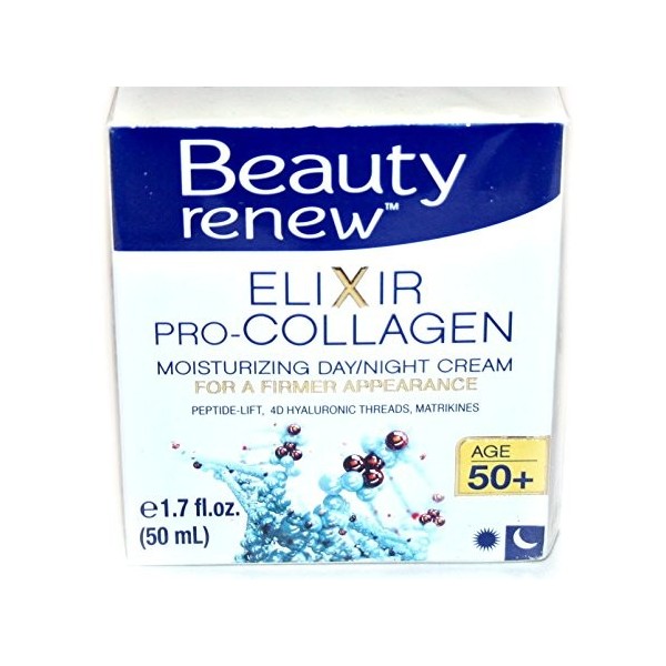 Beauty Renew Elixir Pro-COLLAGEN Moisturizing Day/Night Cream 50+ by Beauty Renew