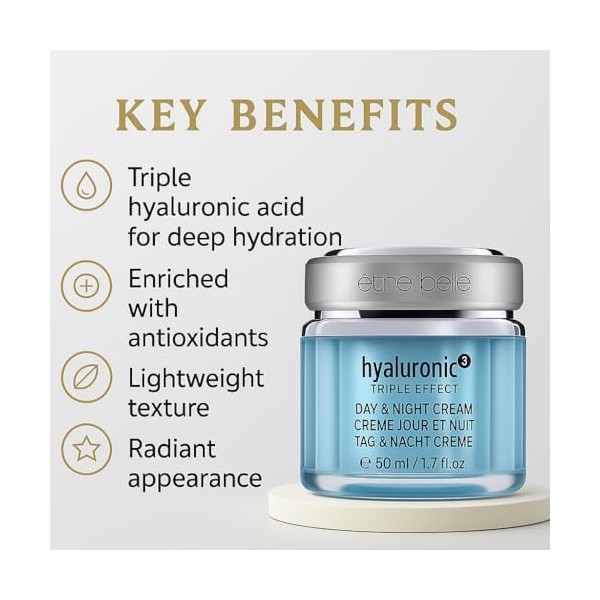 Etre Belle Hyaluronic 3 Day and Night Cream 50 ml by Etre Belle