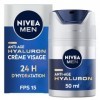 NIVEA – Soin Nuit Anti-Âge Homme, Hydratation Intense et Lutte Contre les Rides 50mL - Le Lot De 2