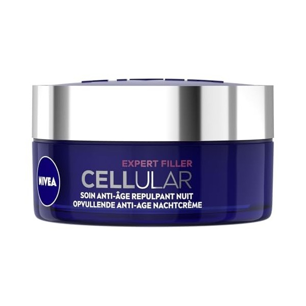 NIV. – Soin Nuit Anti-Âge Repulpant, Hydratation Intense pour une Peau Lisse 50 mL - Lot de 2 - vendu par Lot