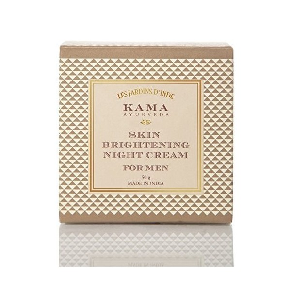 Kama Ayurveda Skin Brightening Night Cream for Men, 50g