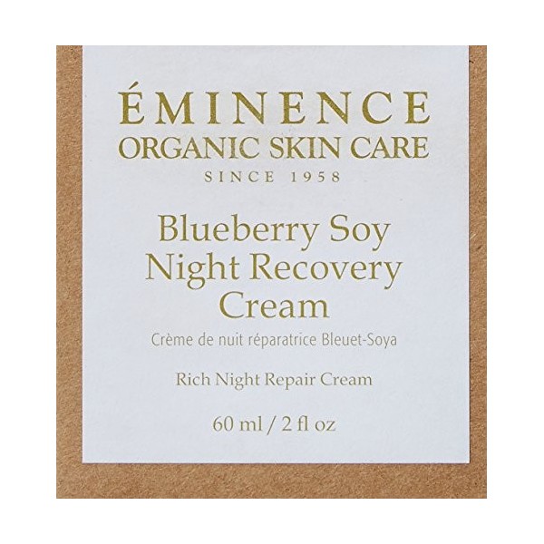 Eminence Blueberry Soy Night Recovery Cream For Unisex 2 oz Cream