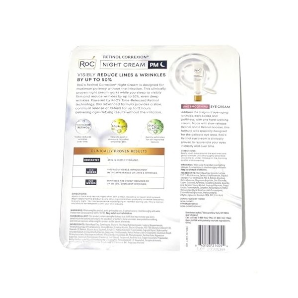 RoC Crème de nuit au rétinol Correxion