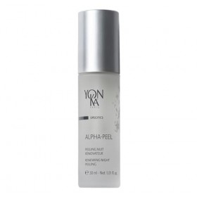 Alpha-Peel Yonka 30ml - Gel Peeling Nuit Rénovateur - Élimine Cellules Mortes, Affine Texture, Atténue Rides - Résultats Derm