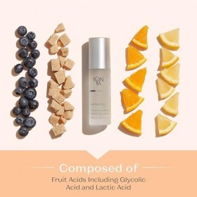 Alpha-Peel Yonka 30ml - Gel Peeling Nuit Rénovateur - Élimine Cellules Mortes, Affine Texture, Atténue Rides - Résultats Derm