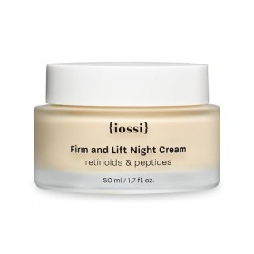  iossi Crème de nuit Firm and Lift avec rétinol et peptides – Crème Anti-Rides Forte Hydratante avec Bakuchiol et Acide Hyal