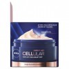 NIVIEA - Visage Cellular Nuit Élasticity 50Ml - Lot De 2 - Vendu Par Lot