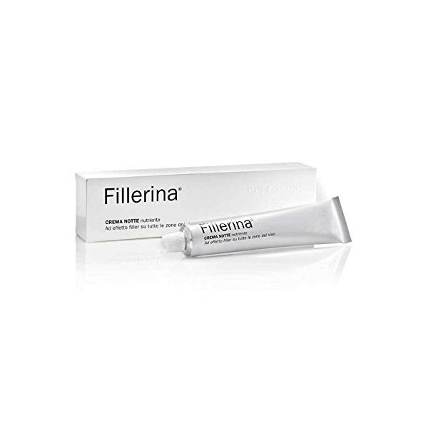 Labo Fillerina Plus Crème de nuit pour le visage, effet Filler nourrissant, crème, grade 4, 50 ml