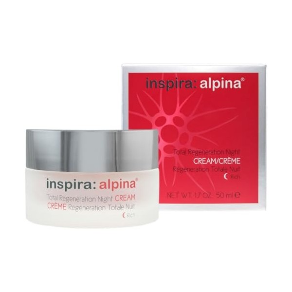 inspira: cosmetics Alpina Total Regeneration Crème de nuit riche 50 ml