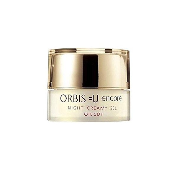 Orbis U Encore Night Creamy Gel Night Moisturizer 30g Green Tea Set 