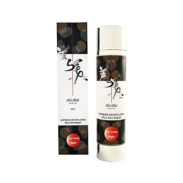 shi/dto | Boost/Révitaliser en profondeur/Crème de nuit ultra-réparatrice pour homme - avec la technologie S/D ChroNOline - a