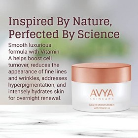 Avya Skincare Crème hydratante de nuit à la vitamine A