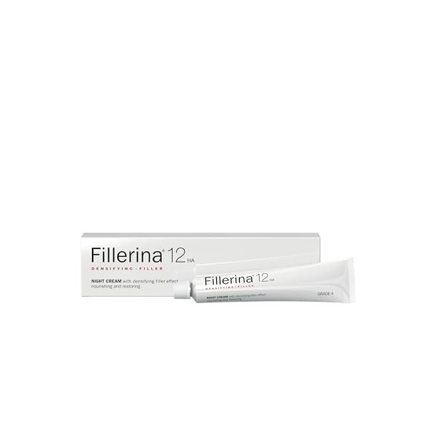 Fillerina - Crème de nuit avec 12 hyaluroniques - Grade 4